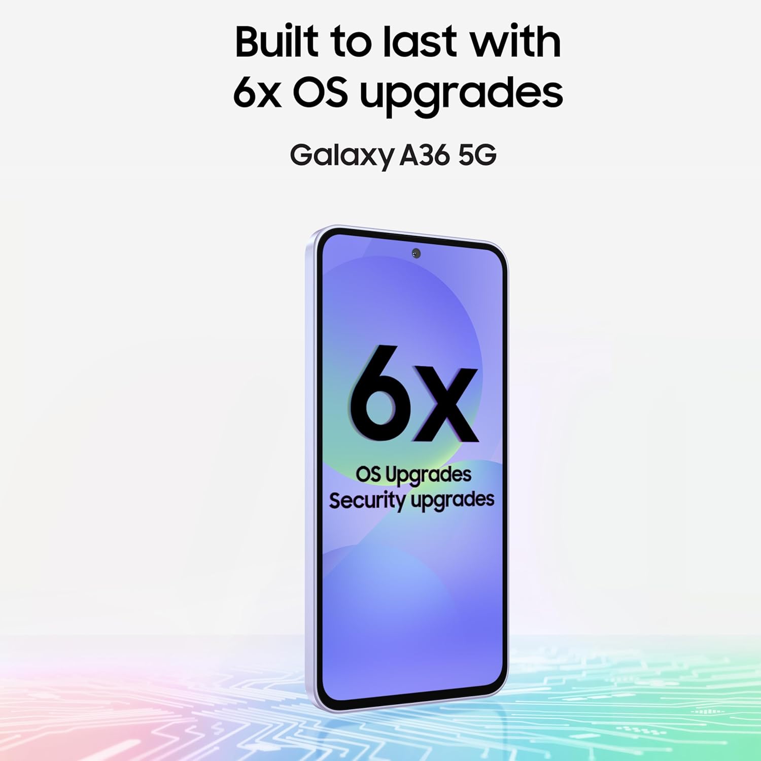 Samsung Galaxy A36 5G (Awesome White, 8GB, 256GB) | Awesome