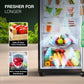 Godrej  RT EONVOGUE 310B RI WT WD 272 L 2 Star Wood Finish, 30 Days Farm Freshness, Frost Free Inverter Double Door Refrigerator ( Walnut Wood)