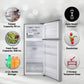 LG GL-N422SDSY 398 L 2 Star Frost-Free Smart Inverter Double Door Refrigerator ( Dazzle Steel, Express Freeze, Gross Volume – 423 Ltr.)