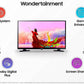 Samsung UA32T4340BKXXL 32 Inch HD Ready Smart LED TV | Tizen OS | Dolby Digital Plus | Screen Mirroring