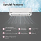 Hitachi RAS.V522PCBISH1 1.8 Ton Class 5 Star, 4-Way Swing, ice Clean, Xpandable+, Inverter Split AC (100% Copper, Dust Filter, 5500STXL  White)
