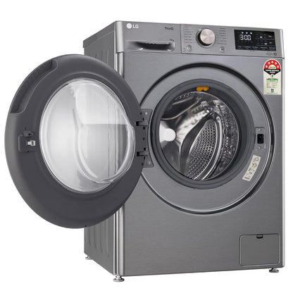 LG FHP1410Z7P 10 Kg 5 Star Ai Direct Drive Wi-Fi Inverter Fully Front Load Automatic Front-Loading Washing Machine  Turbowash & Steam For Hygiene Wash, Platinum)