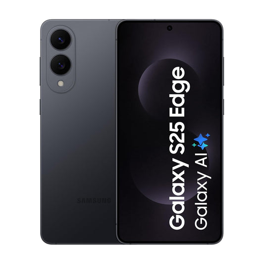 Samsung Galaxy S25 Edge 5G AI Smartphone (Titanium JetBlack, 12GB RAM, 512GB Storage) | Precision Built with Titanium | Ultra-Sleek and Premium with a 200 MP Camera | Snapdragon 8 Elite for Galaxy