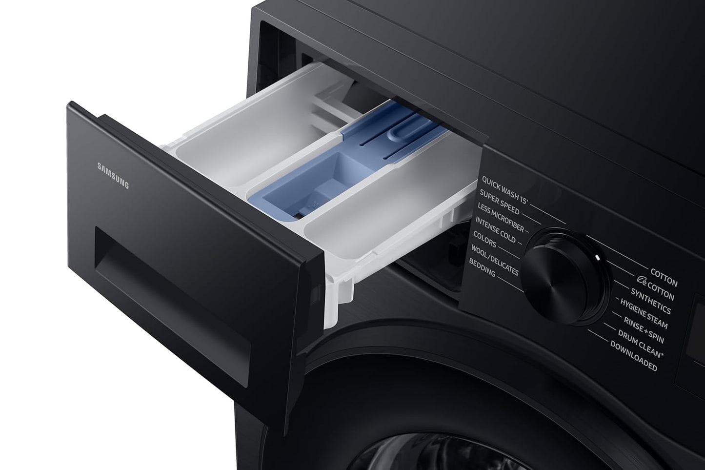Samsung WW90DG5U24ABTL 9 Kg 5 Star Front Load Washing Machine with Inbuilt Heater, AI EcoBubble & WiFi (Black)