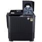 LG P1155SKAZ 11 Kg 5 Star Wind Jet Dry Rat Away Technology Semi-Automatic Top Loading Washing Machine ( Roller Jet Pulsator, Punch + 3, Middle Black)