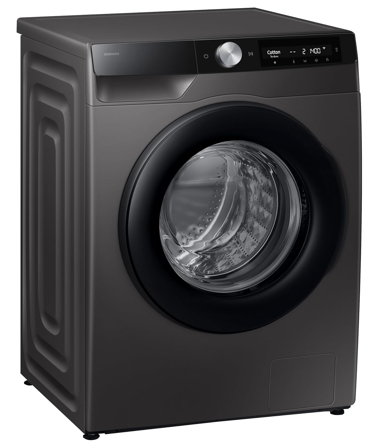Samsung WW90DG6U24AXTL 9 kg, 5star With Inbuilt Heater, Digital Inverter, Fully-Automatic Front Load Washing Machine ( Inox)