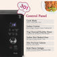LG MJEN286VIW 28 L Charcoal Convection Microwave Oven | Wi-Fi Enabled | Scan to Cook | 360° Motorised Rotisserie | Heart-Friendly Recipes | Stainless Steel Cavity | Black