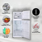 LG GL-N292DPZY 242 L 2 Star Frost-Free Smart Inverter Double Door Refrigerator ( Shiny Steel, Smart Connect & Multi Air Flow)