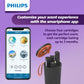 Philips OlfaPure 7100 Smart Car Air Freshener – App-Controlled Aroma Diffuser with 10 French-Designed Fragrances, Dry-Air Diffusion, Multi-Cartridge System (Black)