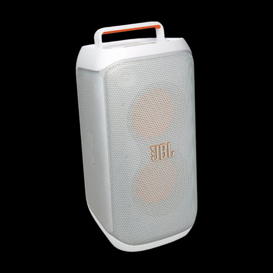 JBL Partybox 120 (White Color ) Wireless Bluetooth 160W Party Speaker, AI Sound Boost, Futuristic Light Show, Upto 12Hrs Playtime