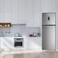 LG GL-T342TPZY 322 L 2 Star Frost-Free Convertible Double Door Refrigerator with Wi-Fi, Door Cooling+ & Smart Inverter Compressor (Shiny Steel )