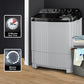 Godrej WS EDGE UNO 120 5.0 PB4 MIGR 12 Kg 5 Star Semi-Automatic Top Load Washing Machine With Air Dry and 4 Wash Programs (  Aqua Power Pulsator, Mist grey)
