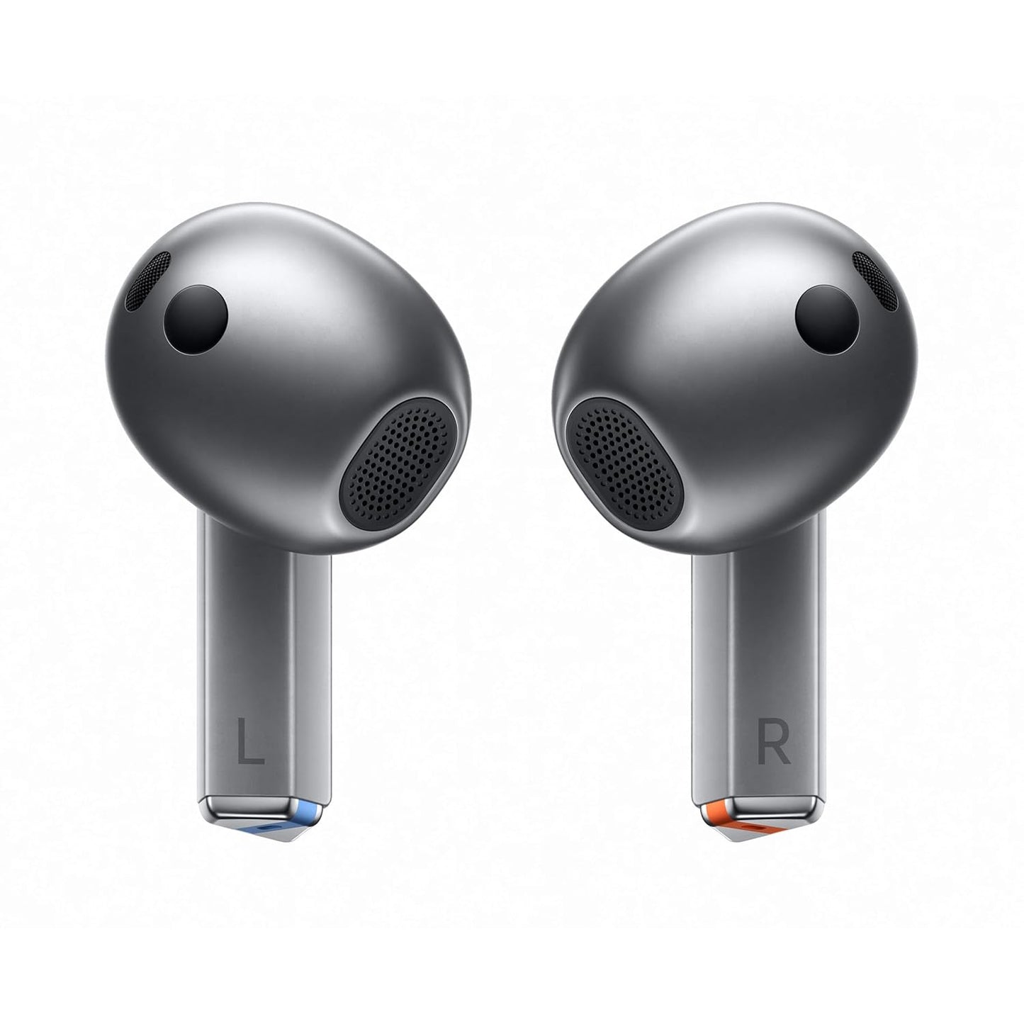 Samsung Galaxy Buds 3 (Silver) with Galaxy AI powered Real-time Interpreter | 24-bit Hi-Fi Audio | Up to 36H battery | IP57