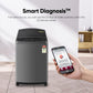 LG THD10NWM 10 Kg 5 Star Inverter Wi-Fi Fully-Automatic Top Load Washing Machine ( Middle Black, AIDD Technology)