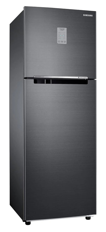 Samsung RT30C3732BX/HL 256L 2 Star Inverter Frost-Free Convertible 3 In 1 Double Door Refrigerator Appliance (Luxe Brown )