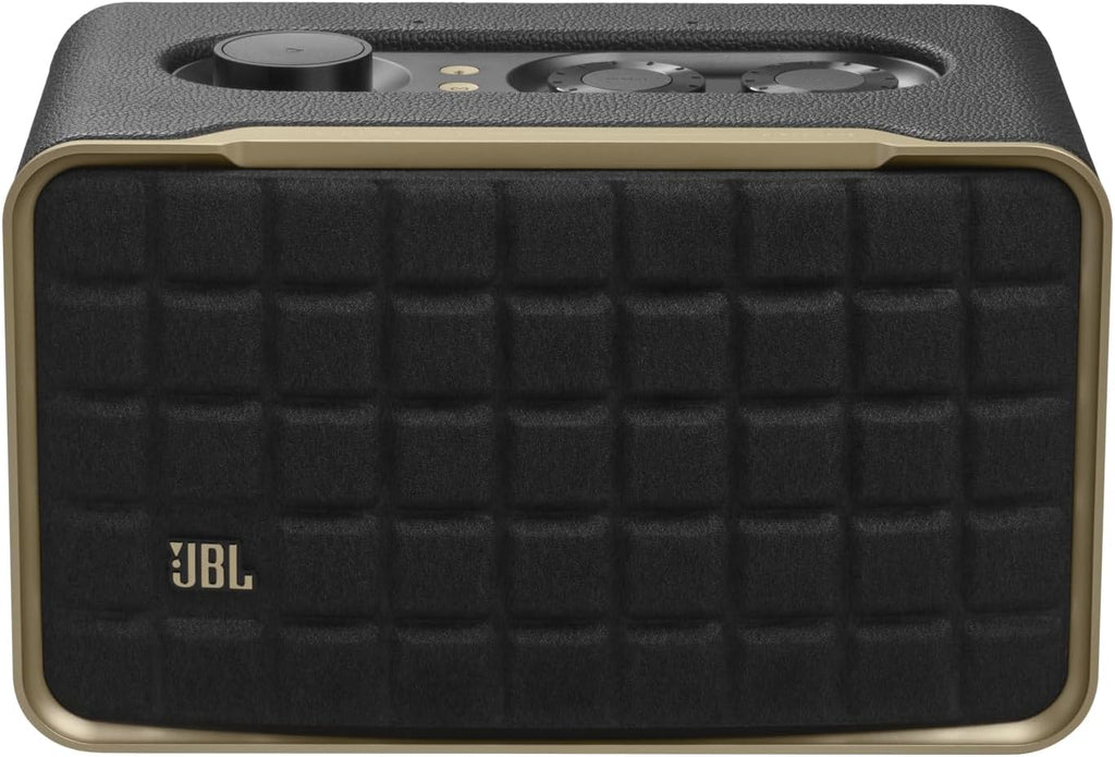 JBL Authentics 200 Smart Home Speaker – 90W Stereo Sound, Wi-Fi & Bluetooth, Dual Voice Assistants, Retro Design, Hi-Res Audio, Sustainable Build | 1 Year Warranty | 24-Hour Delivery