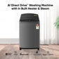 LG THD10NWM 10 Kg 5 Star Inverter Wi-Fi Fully-Automatic Top Load Washing Machine ( Middle Black, AIDD Technology)