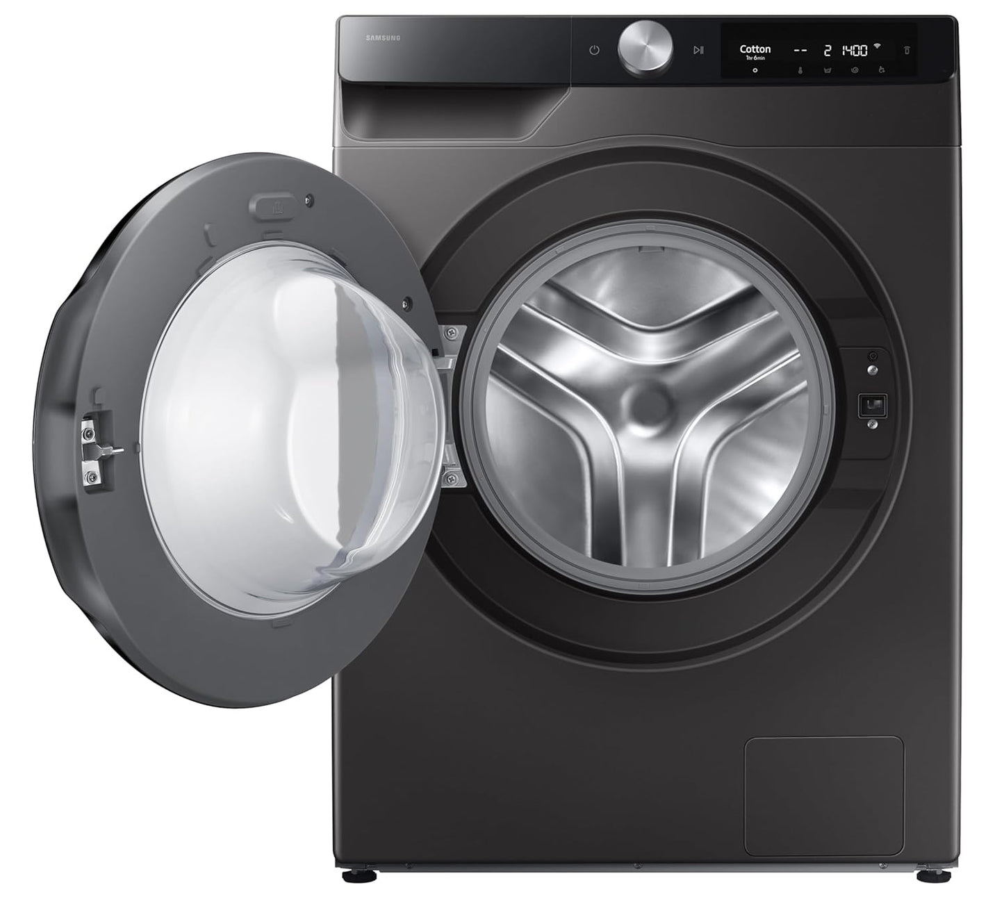 Samsung WW90DG6U24AXTL 9 kg, 5star With Inbuilt Heater, Digital Inverter, Fully-Automatic Front Load Washing Machine ( Inox)