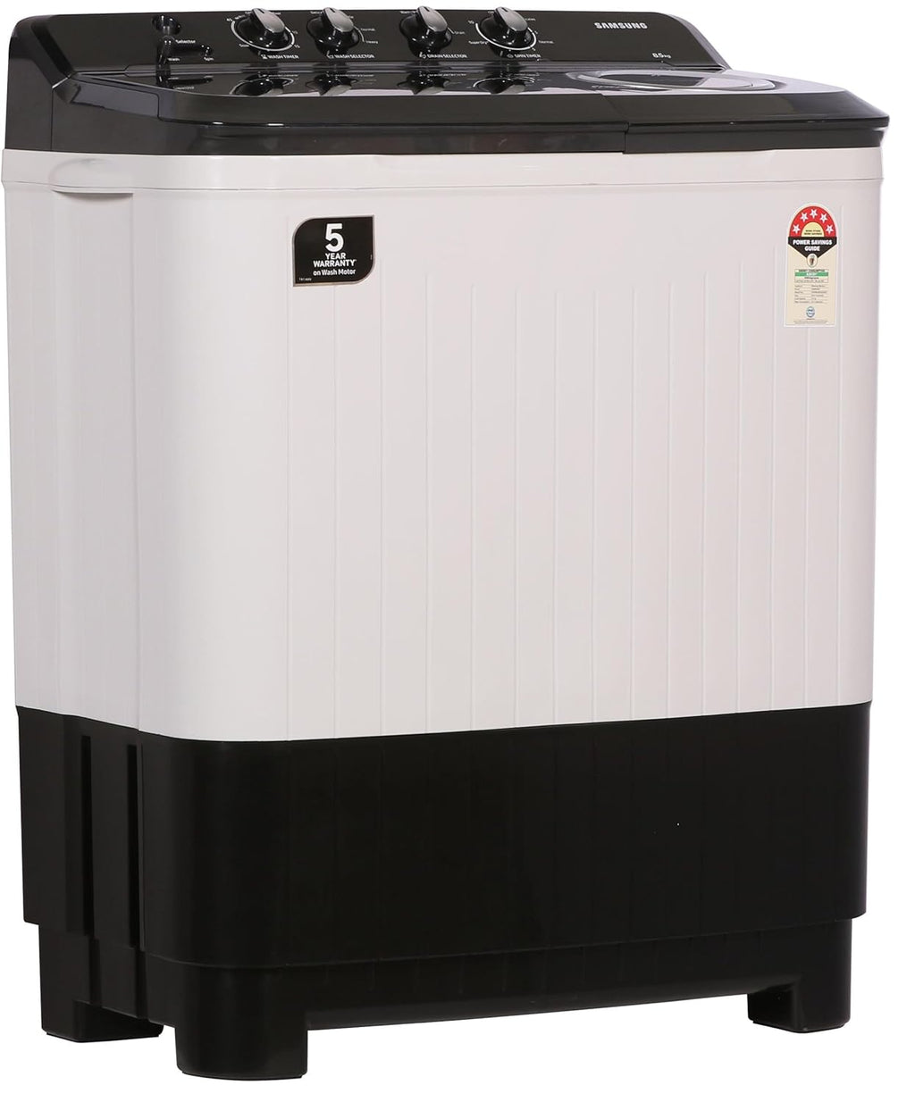 Samsung WT10C4260GG 10.5 Kg, 5 Star, Semi-Automatic Top Load Washing Machine ( Air Turbo Drying, Light Gray)