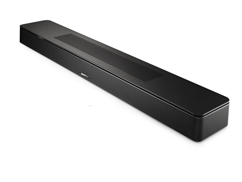 Bose 892079-5100 Smart Soundbar | Dolby Atmos | Wi-Fi | Bluetooth | TrueSpace Sound | AI Dialogue Enhancement | Black