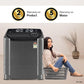 LG P8535SKMZ 8.5 Kg 5 Star Wind Jet Dry Rat Away Technology Semi-Automatic Top Loading Washing Machine ( Roller Jet Pulsator, Collar Scrubber, Middle Black)