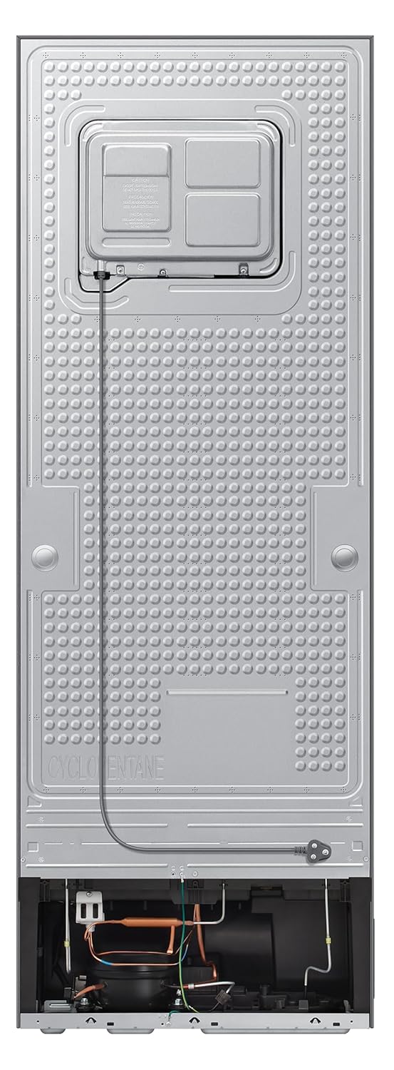 Samsung RT38DG5A2BS8HL 350 L,Convertible 5-in-1, Digital Inverter, Frost Free Double Door, WiFi Enabled Bespoke AI Refrigerator ( Elegant Inox, Silver)
