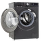 LG FHD1107SWM 11 Kg / 7 Kg AI Direct Drive Washer Dryer (Front Load, Steam, TurboWash, Wi-Fi, Middle Black) – Fully Automatic