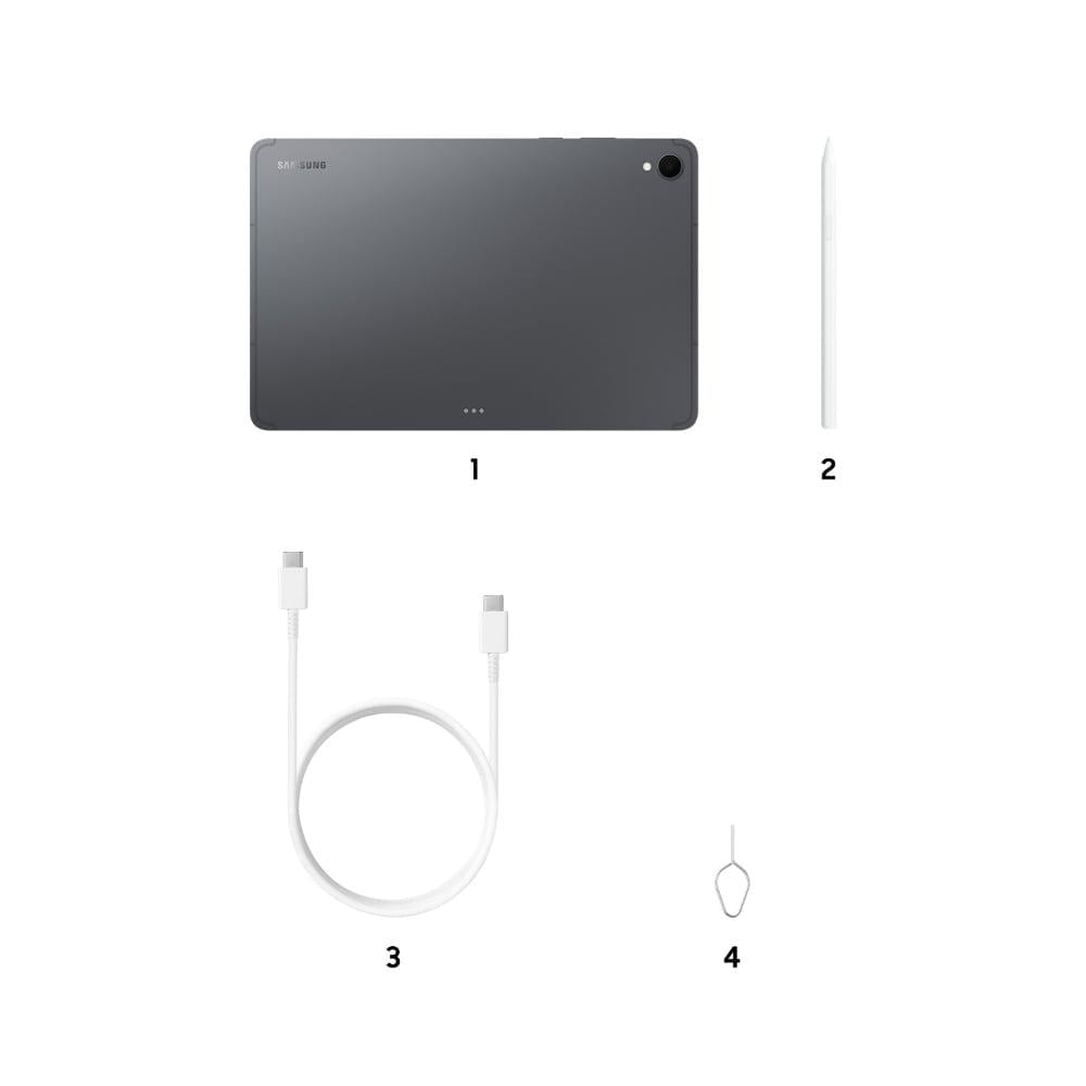Samsung Tablet S11 27.94 cm (11 Inch) Wi-Fi + 5G Tablet with S-Pen, 12 GB RAM, 256 GB, Gray, SM-X736BZAEINU