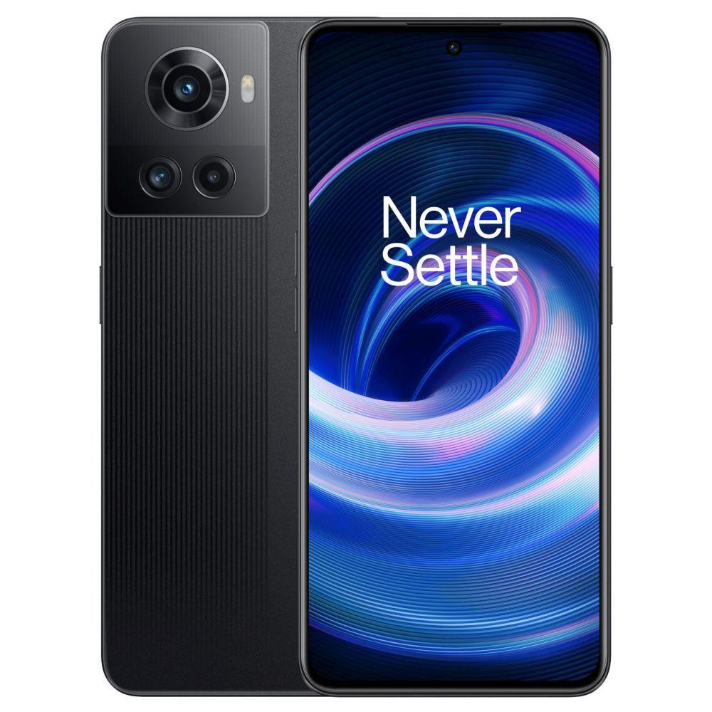 OnePlus 10R 5G 128 GB, 8 GB RAM, Sierra Black, Mobile Phone (80 Watts)