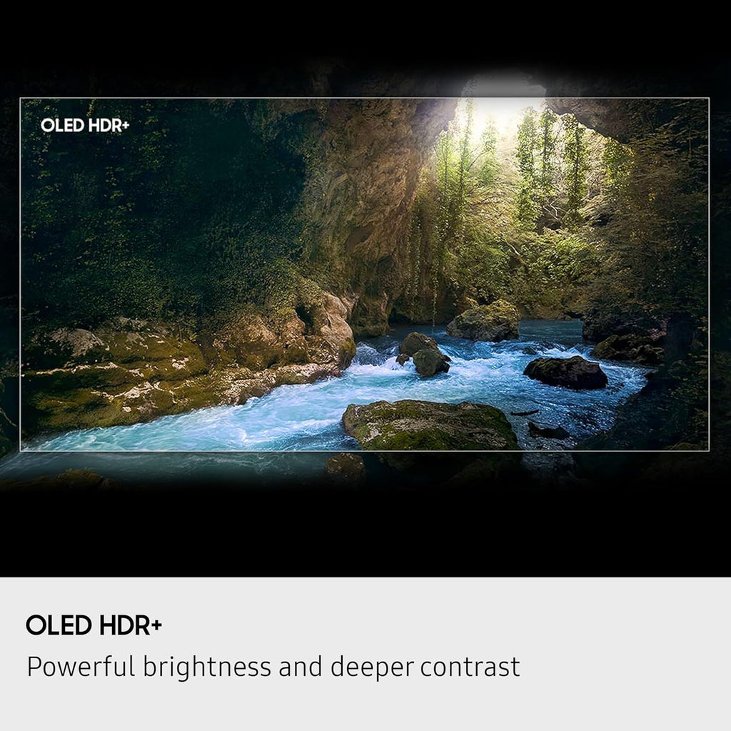 Samsung QA65S90FAELXL 65 Inch 4K OLED Smart TV | 144Hz Refresh Rate | Dolby Atmos | AI Gen3 Processor – Graphite Black