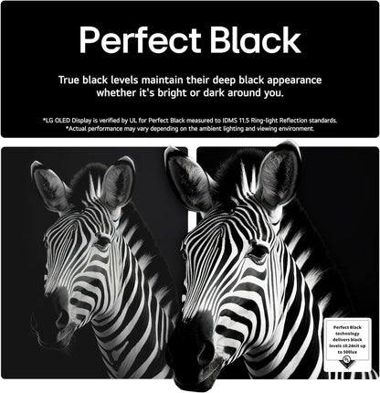 LG OLED55B56LA 55-Inch 4K OLED Smart TV (2025 Model) – α8 AI Processor, Dolby Atmos, 120Hz, Alexa Built-In |