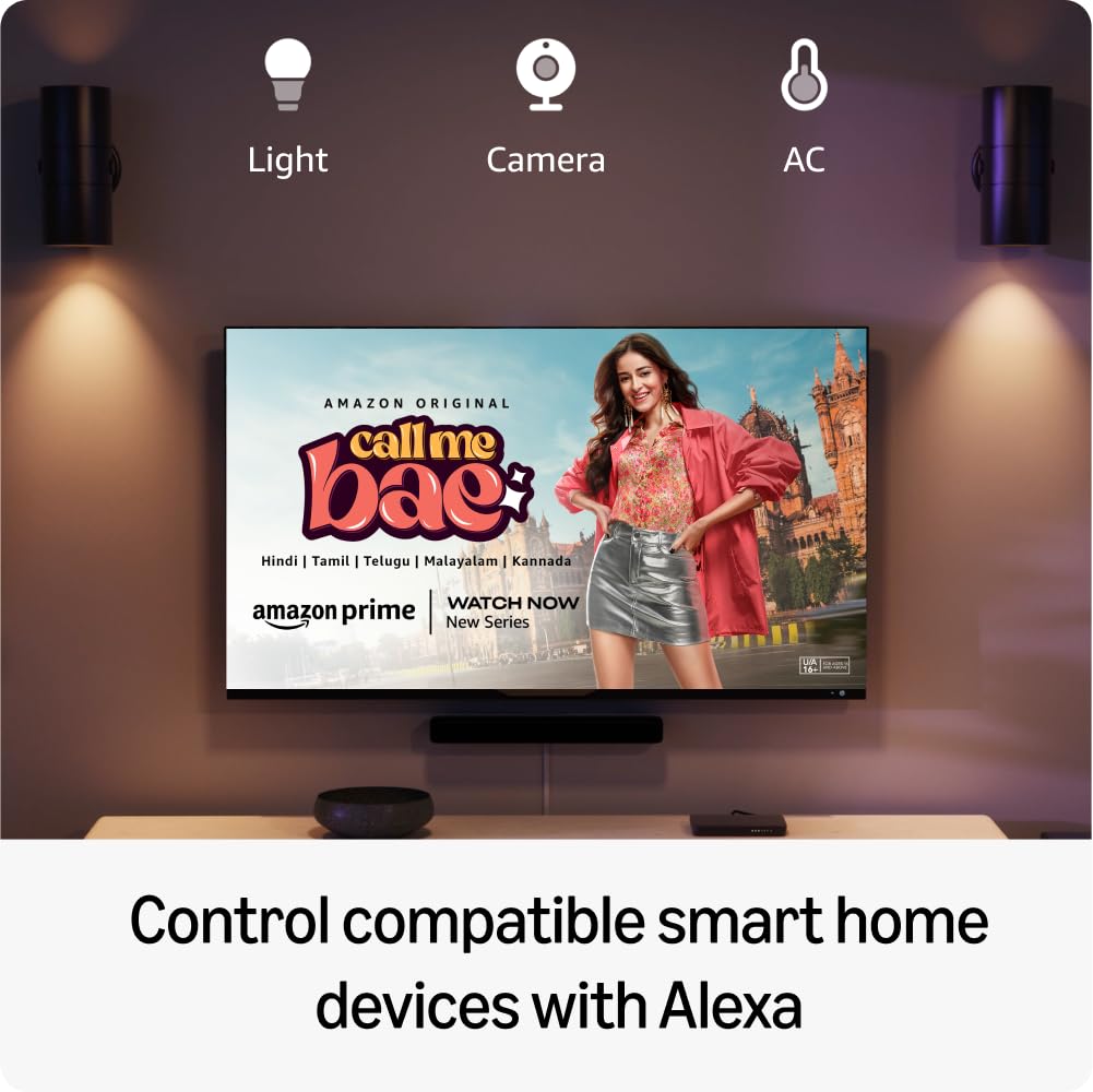 Amazon Fire TV Stick HD 2025 with Alexa Voice Remote (Full HD Streaming, TV Power & Volume Control, Smart Home Integration, Dolby Audio)