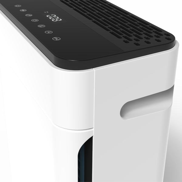 Voltas VAP36TWV 60W Air Purifier with 6-Stage Filtration, HEPA H13 Filter, PM2.5 Digital Indicator, UV & Ionizer – Ideal for 31 m² Rooms (White) Open Box