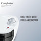 Havells Comforter 2000 Watt Room Heater with Overheat Protection| Easy to Carry for Bedroom and Office| Adjustable Thermostat Control Knob & Adjustable Vent for Air Delivery (White and Black) GHRFHAGW200