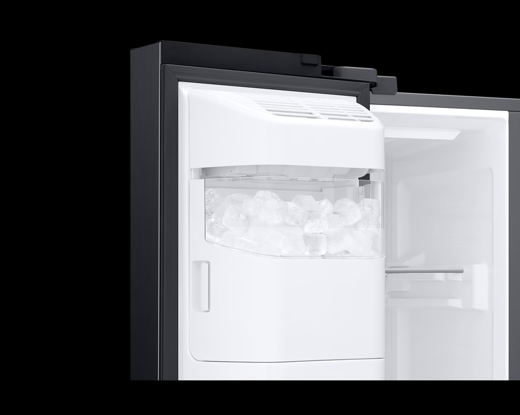 Samsung RS78CG8543B1 633L 5-in-1 Convertible Side-by-Side Refrigerator | Twin Cooling Plus | Wi-Fi | Digital Inverter | Non-Plumbing Dispenser | Black Caviar | 3 Star