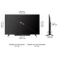 VU 65VIBE-DV – 3 Year Warranty 65 Inch 4K QLED Google TV (2025 Model) with Dolby Vision & Atmos, 88W Integrated Soundbar, HDMI 2.1, MEMC, AI Processor & Bezel-Less Design