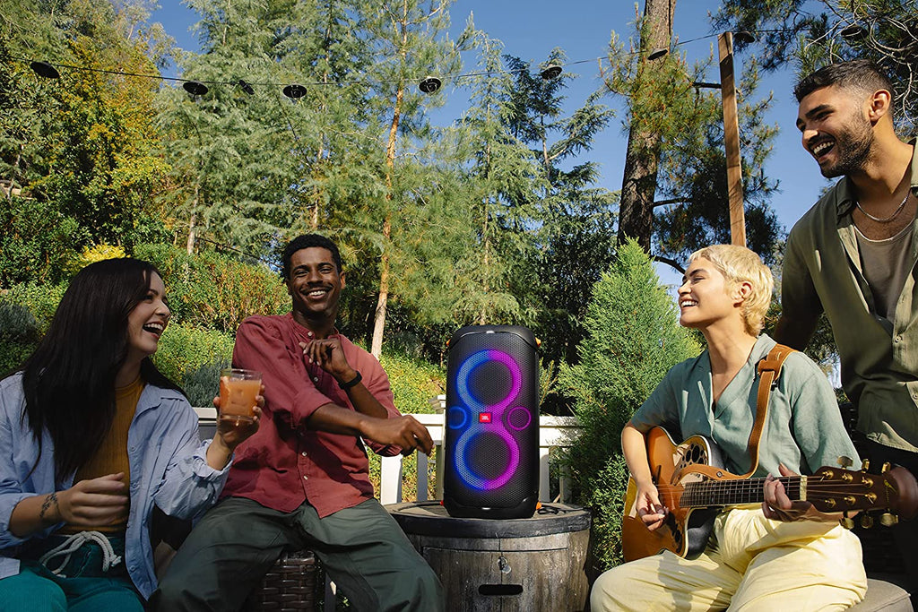 JBL PartyBox 110 Portable Bluetooth Party Speaker | 160W Pro Sound, Dynamic LED Lights, IPX4 Splashproof, 12H Playtime