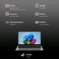 SAMSUNG Galaxy Book5 360 Intel Core Ultra 5 Touchscreen Thin & Light Laptop (16GB, 512GB SSD, Windows 11 Home, 8GB Graphics,  Gray, 1.46 KG)