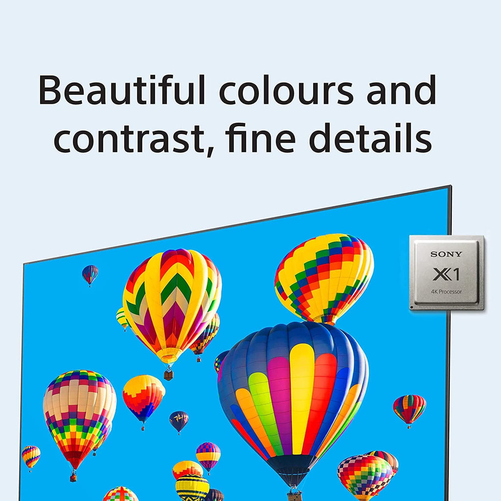Sony Bravia KD-43X75L 43 Inch 4K Ultra HD Smart LED Google TV – X1 4K Processor, Dolby Audio, HDR