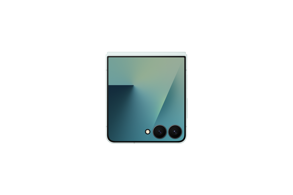 Samsung Galaxy Z Flip7 5G Smartphone with Galaxy AI (Mint, 12GB RAM, 512GB Storage), Ultra Sleek Design with 50MP High-Resolution Camera, Exynos 2500, Google Gemini