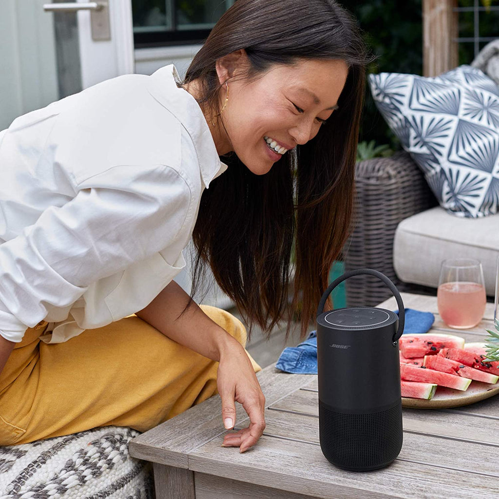 Bose PHS Portable Smart Wireless Bluetooth Speaker,Wi-Fi Connectivity, 360° Sound, (Black) 829393-5100
