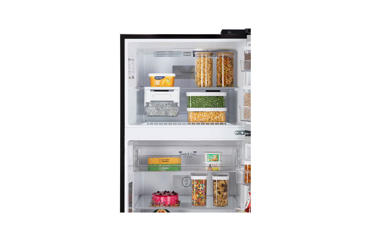 LG GL-T492EBMY 466L Wi-Fi Convertible Refrigerator | Smart Inverter | Black Mirror Finish – Suraj Electronics