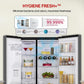 LG GL-L257CMC3 630L 3 Star Side-by-Side Refrigerator – Wi-Fi Convertible, Door Cooling+, Hygiene Fresh+, Smart Inverter, Water & Ice Dispenser | Matt Black