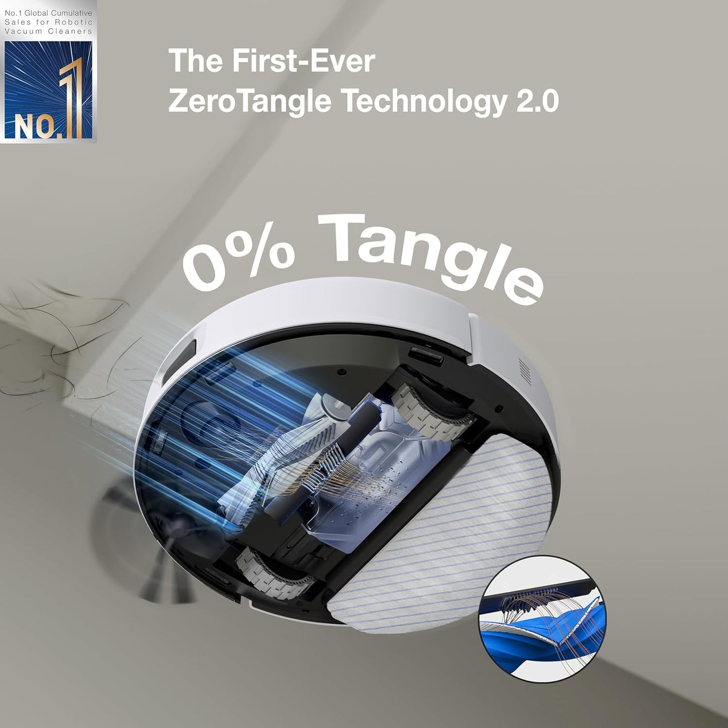 ECOVACS DEEBOT N30 Robot Vacuum &amp; Mop | 10,000 Pa | 5200mAh | TrueMapping | 2-in-1 Smart Cleaner | Suraj Electronics Delhi NCR