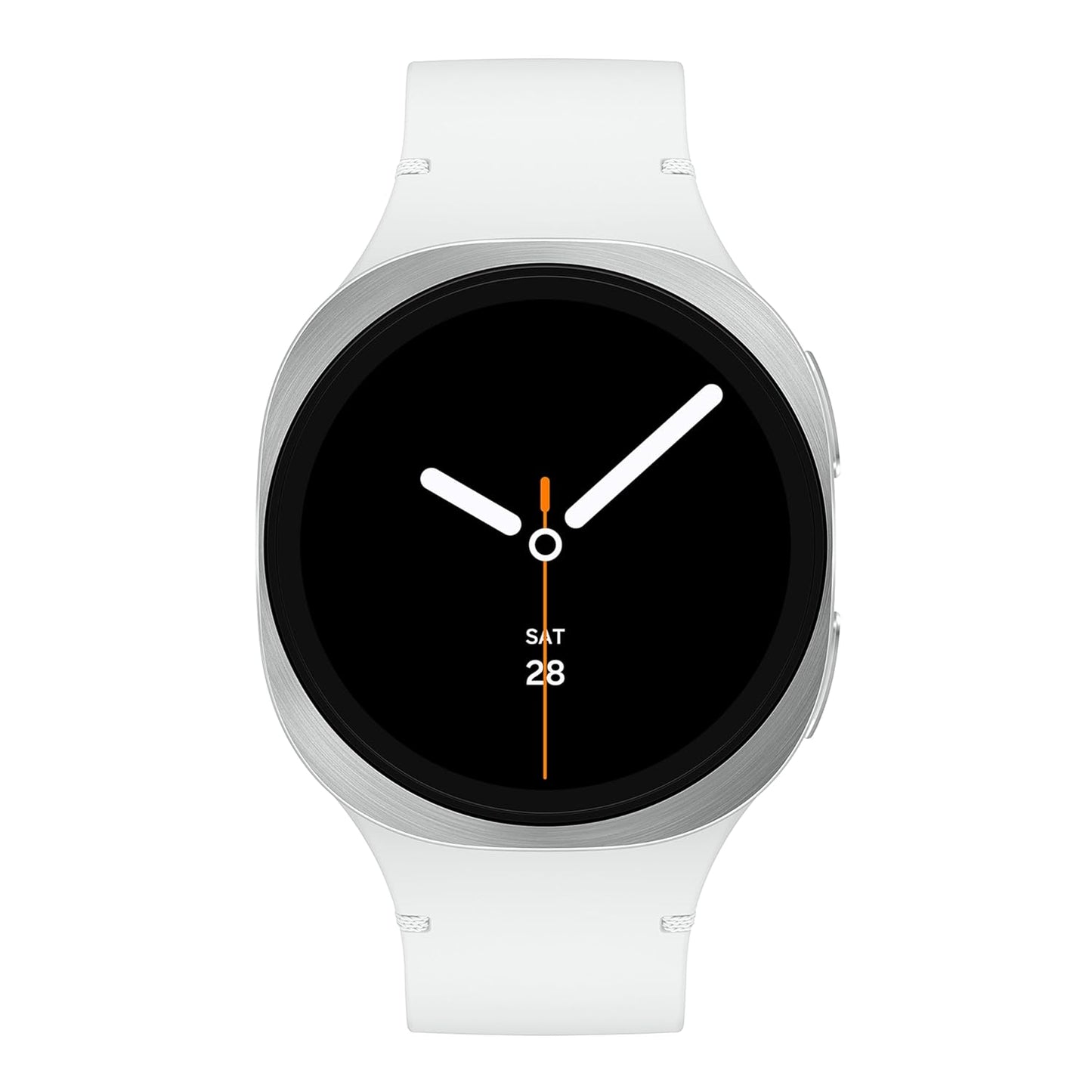 Samsung Galaxy Watch8 (44mm, Bluetooth, Silver) with 3nm Processor | Dual GPS | Sapphire Glass & Armor Aluminum | 5ATM & IP68 | BP, ECG, IHRN & Vascular Load Monitoring | Anti-oxidant Index