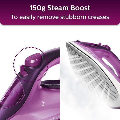 Philips EasySpeed Plus Steam Iron GC2147/30-2400W, Quick Heat