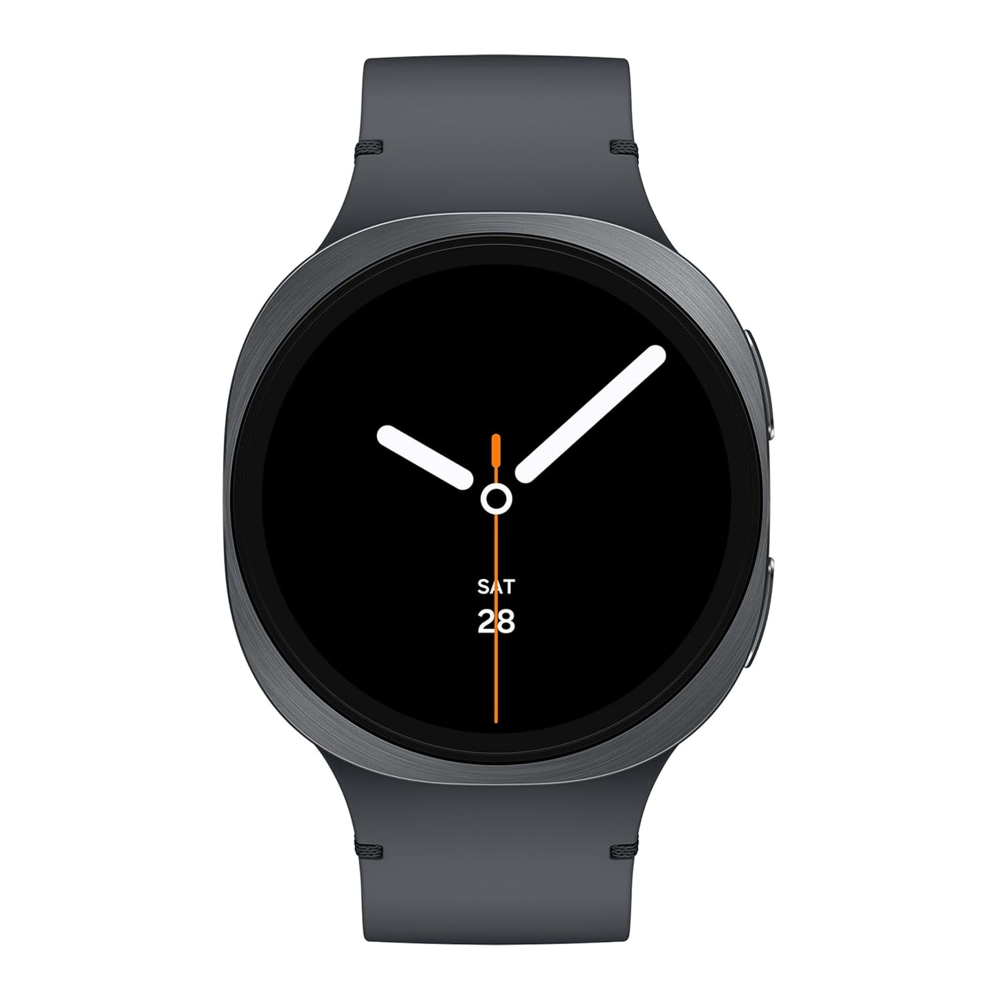 Samsung Galaxy Watch8 (40mm, LTE, Graphite) with 3nm Processor | Dual GPS | Sapphire Glass & Armor Aluminum | 5ATM & IP68 | BP, ECG, IHRN & Vascular Load Monitoring | Anti-oxidant Index