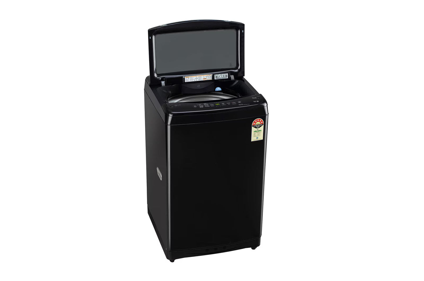LG T90V4OB1S 9 Kg Smart Inverter Top Load Washing Machine | In-Built Heater | Wi-Fi | Onyx Black | Suraj Electronics Delhi NCR