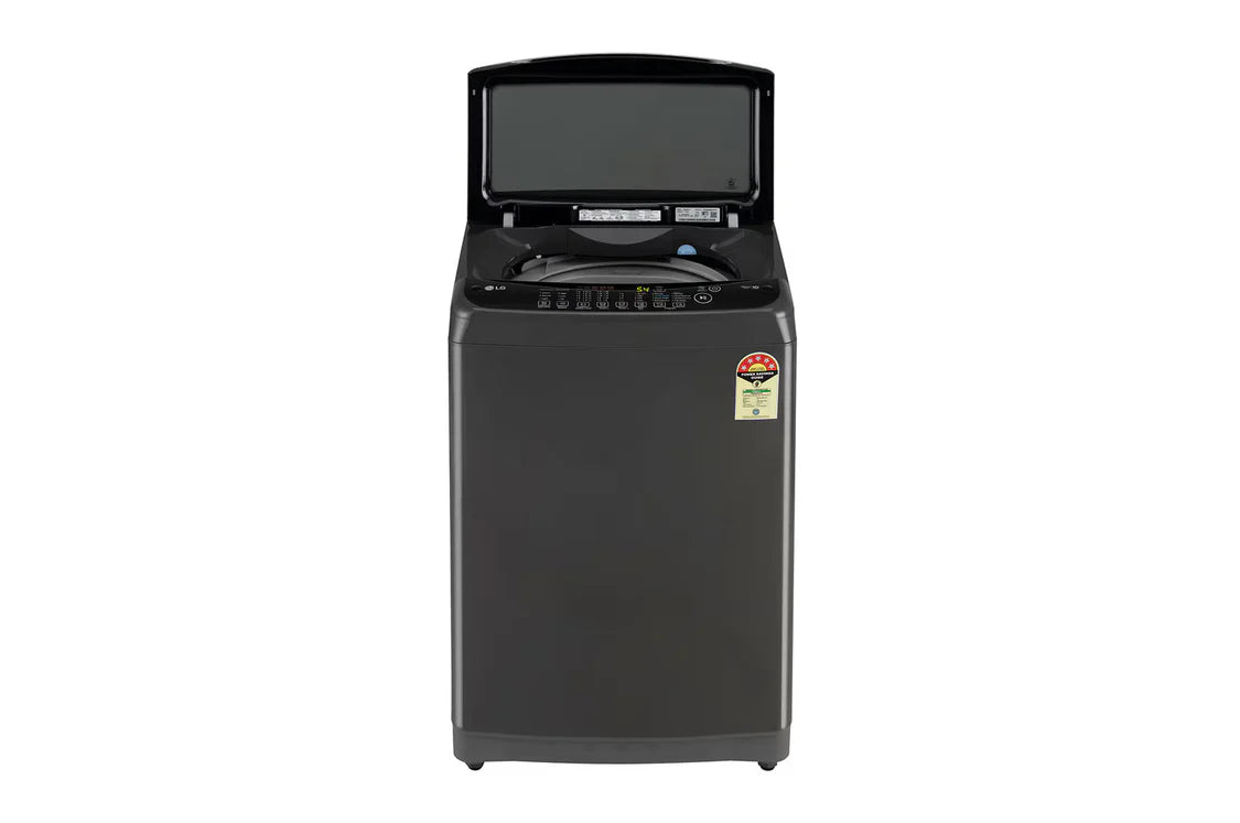 LG T12SJMB1Z 12 Kg Smart Inverter Fully-Automatic Top Load Washing Machine (Middle Black, TurboDrum, Punch+3, Soft Closing Lid, Smart Diagnosis)