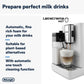 De’Longhi Rivelia EXAM440.55.W | Fully Automatic Coffee Machine | Bean-to-Cup | LatteCrema Hot | 3.5” Touch Display |White Suraj Electronics Delhi NCR